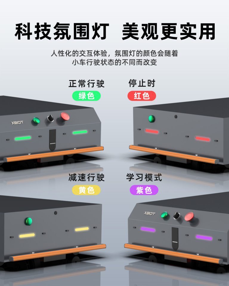 AGV配送機(jī)器人信號(hào)燈